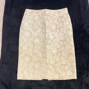 Nice pencil skirt cream color